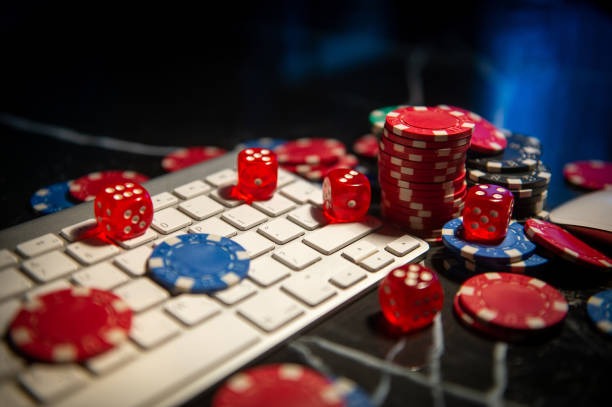 Live casino blackjack table multi-camera studio broadcast